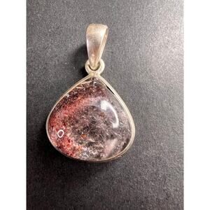 NEW Super Seven Lepidocrocite sterling silver pendant 5.16 grams
